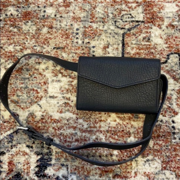 little burgundy fanny pack